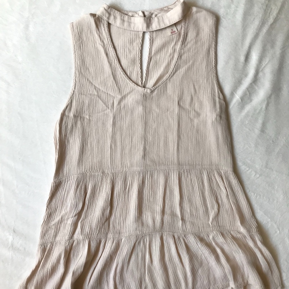 Choker Style Peplum Top